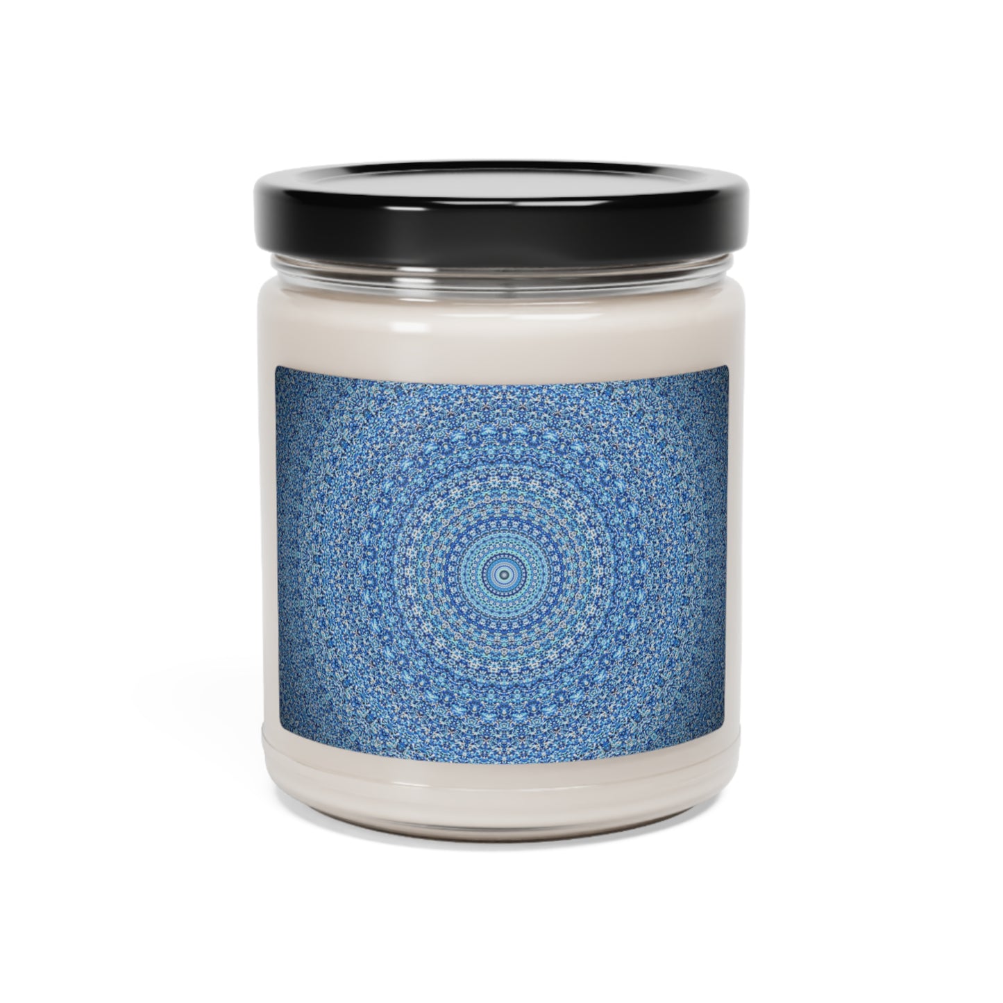 Mandala bleu - Bougie de soja parfumée Inovax 9oz