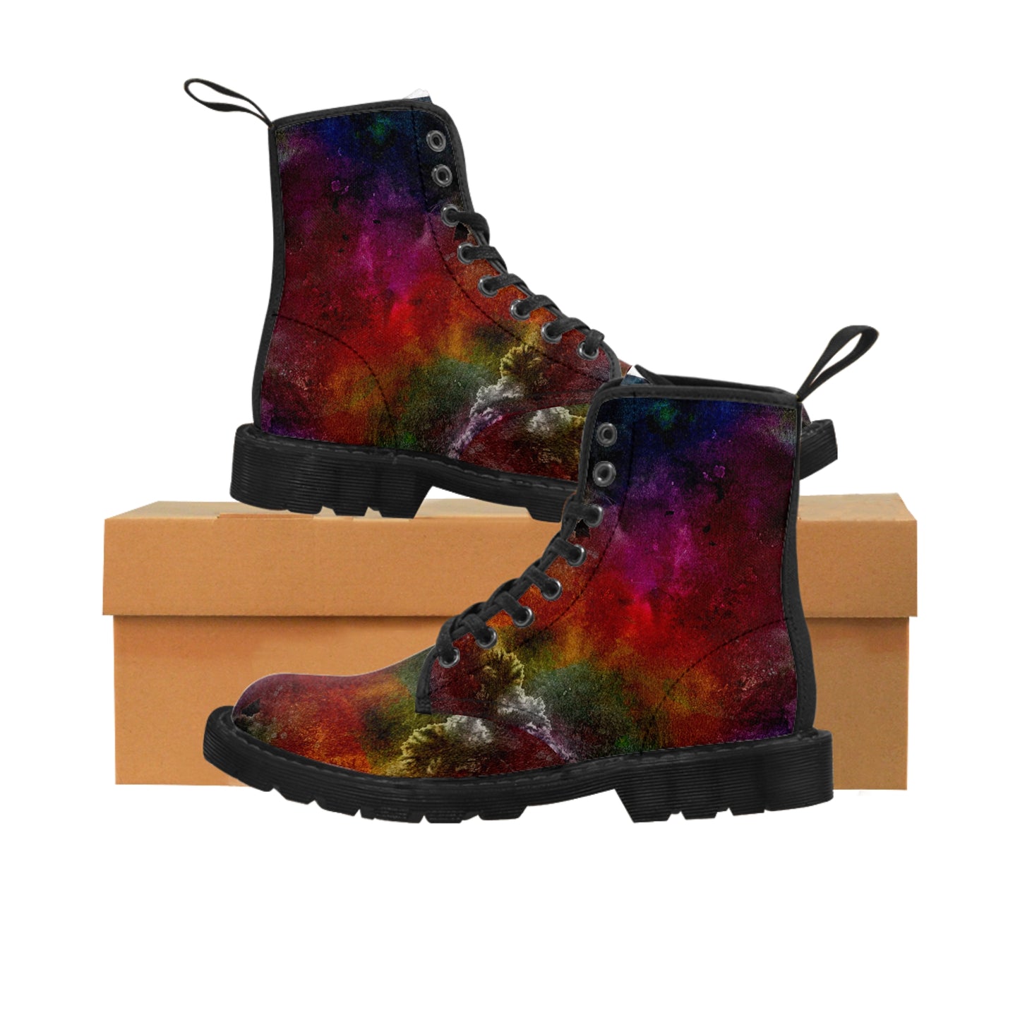 Dark Explosion - Bottes en toile pour femme Inovax