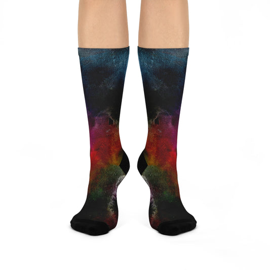 Dark Explosion  - Inovax Cushioned Crew Socks