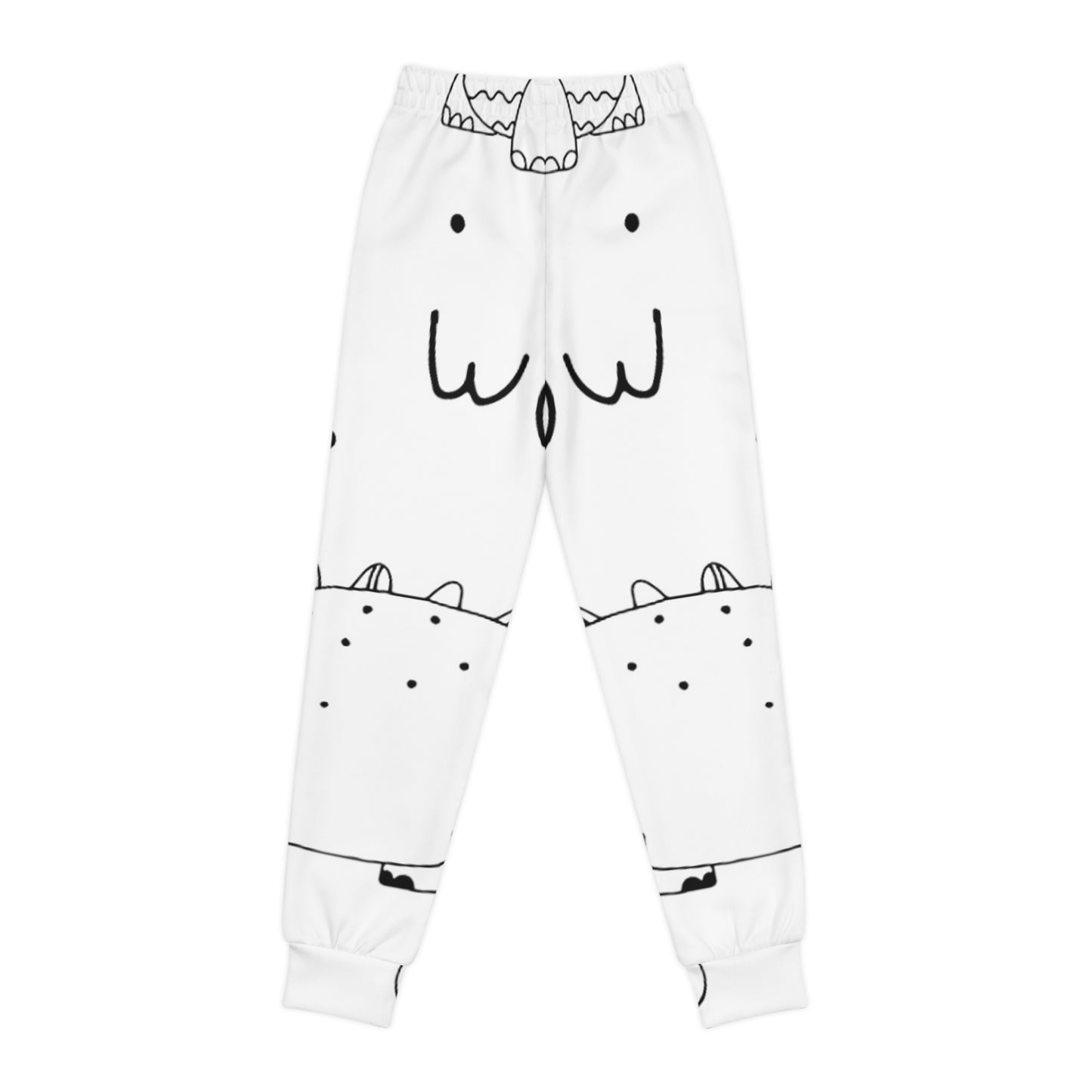 Doodle Dinosours - Inovax Youth Joggers