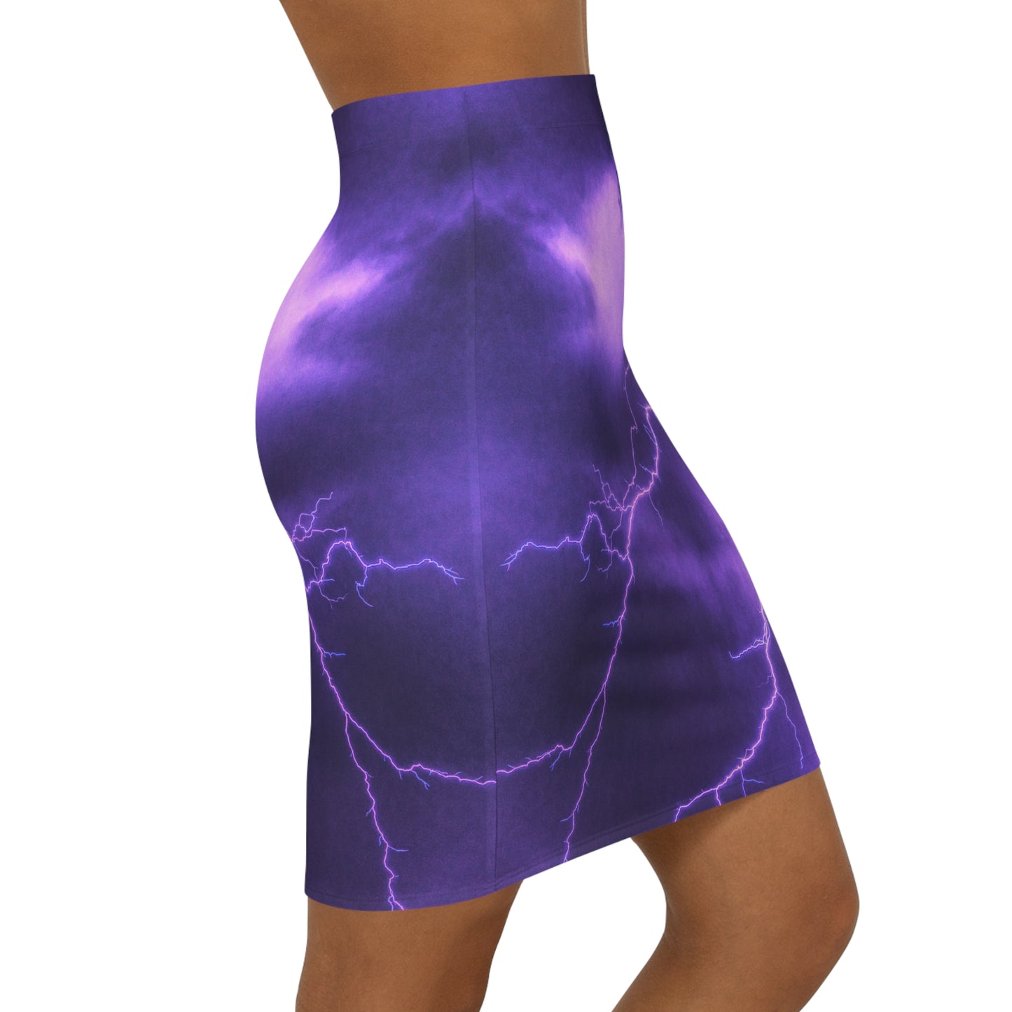 Electric Thunder - Inovax Women's Mini Skirt