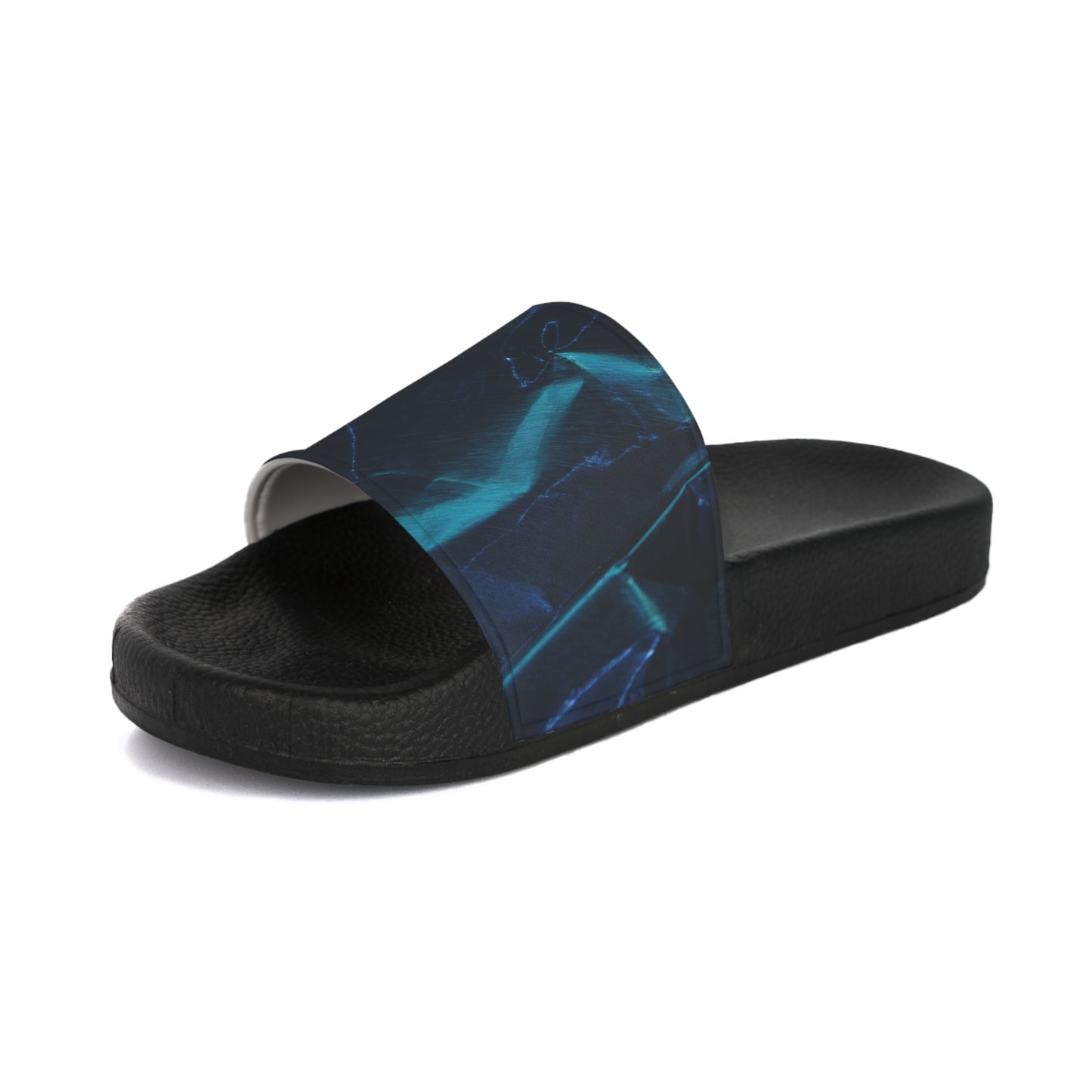 Blue Metalic - Inovax Women's Slide Sandal