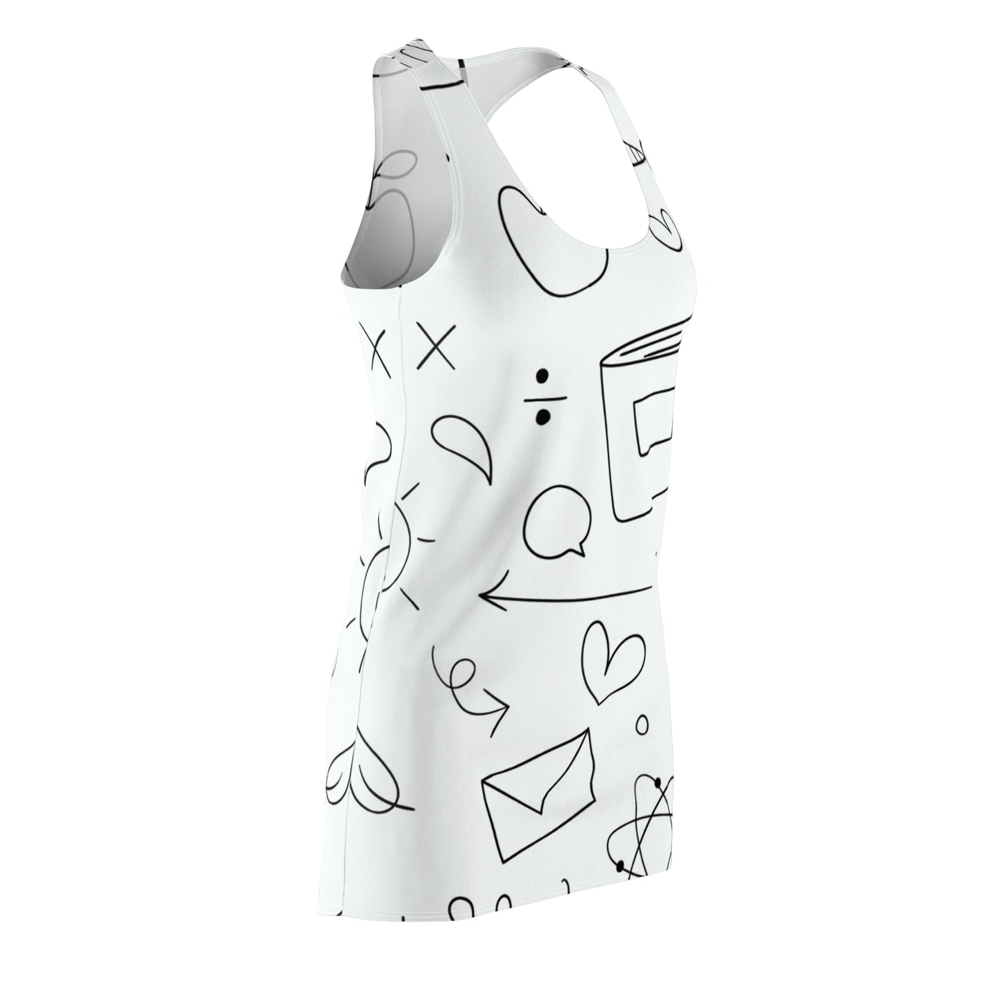 Doodle - Robe dos nageur coupé-cousu Inovax pour femmes