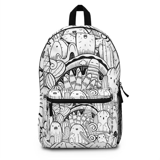 Doodle Cactus - Inovax Backpack