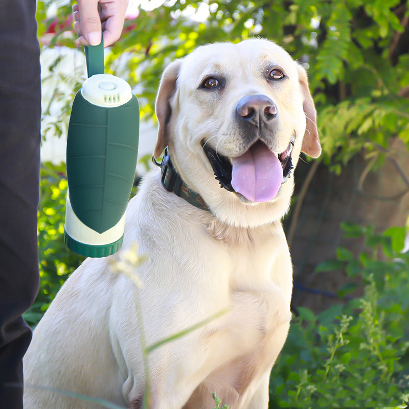 Botella de agua multifunción 2 en 1 para perros y mascotas, tazón de comida portátil plegable de silicona para cachorros, dispensador de bebidas, suministros para Labrador de viaje, productos para mascotas