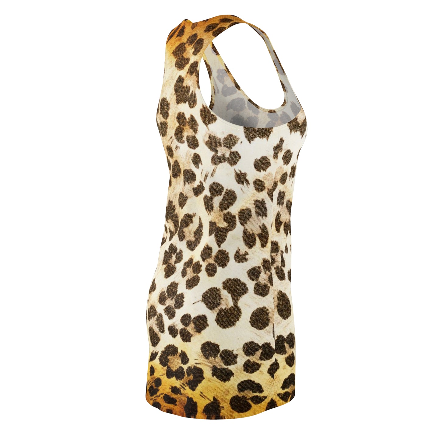 Cheetah - Inovax Women's Cut & Sew Racerback Dress