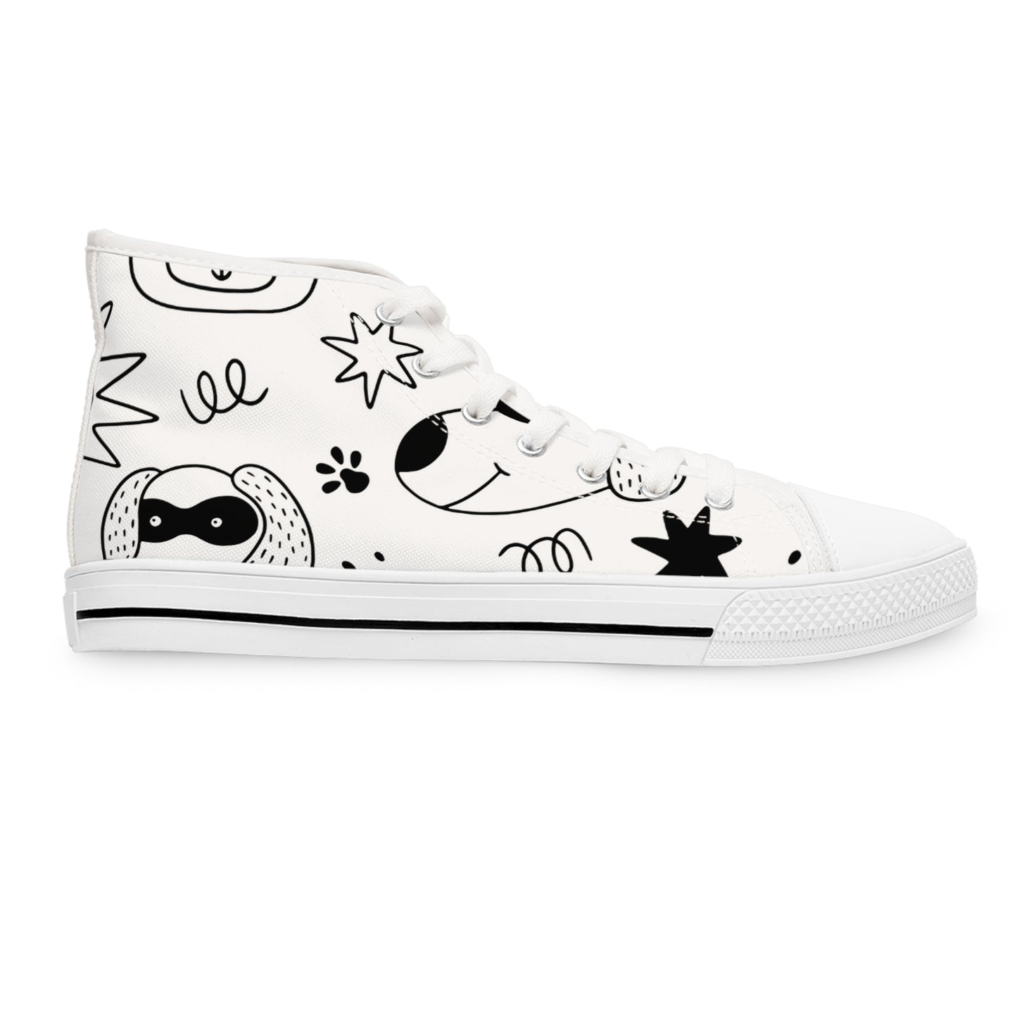 Doodle Dogs &amp; Cats - Zapatillas altas Inovax para mujer