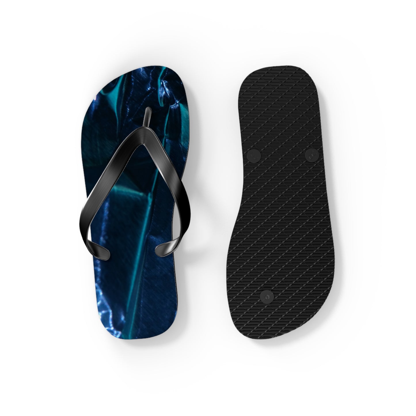 Blue Metalic - Inovax Flip Flops