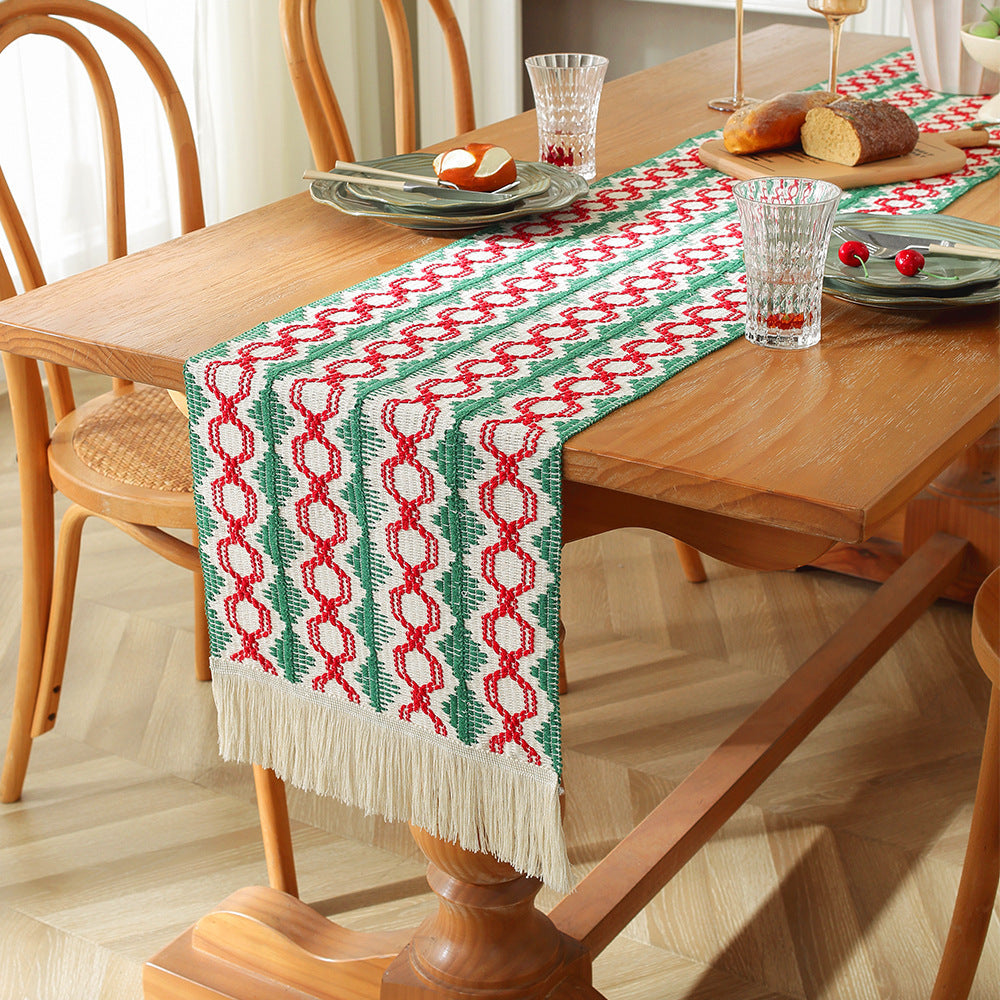 Summer Farmhouse Home Tablecloth Decoration