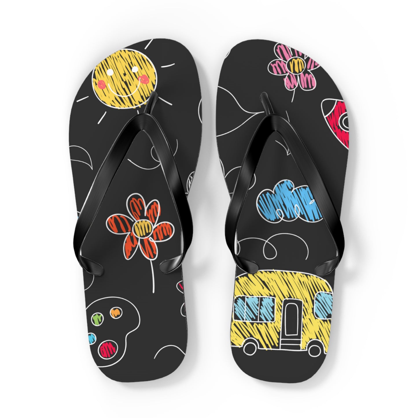 Kids Doodle Playground - Inovax Flip Flops