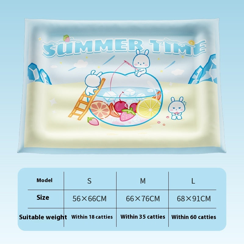 Pet Ice Mat Cat Summer Mat Cooling Cold Nest