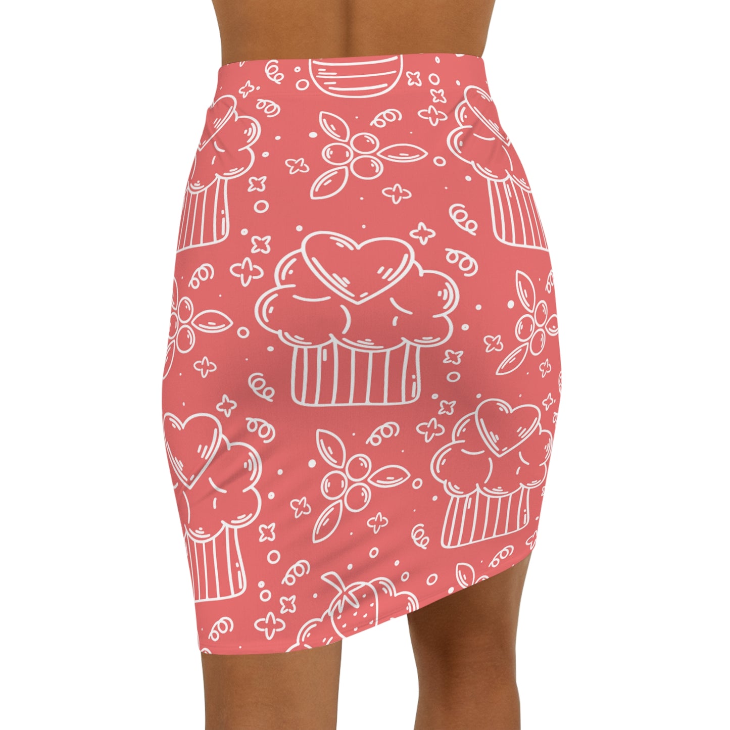 Minifalda Doodle Pancake - Inovax para mujer