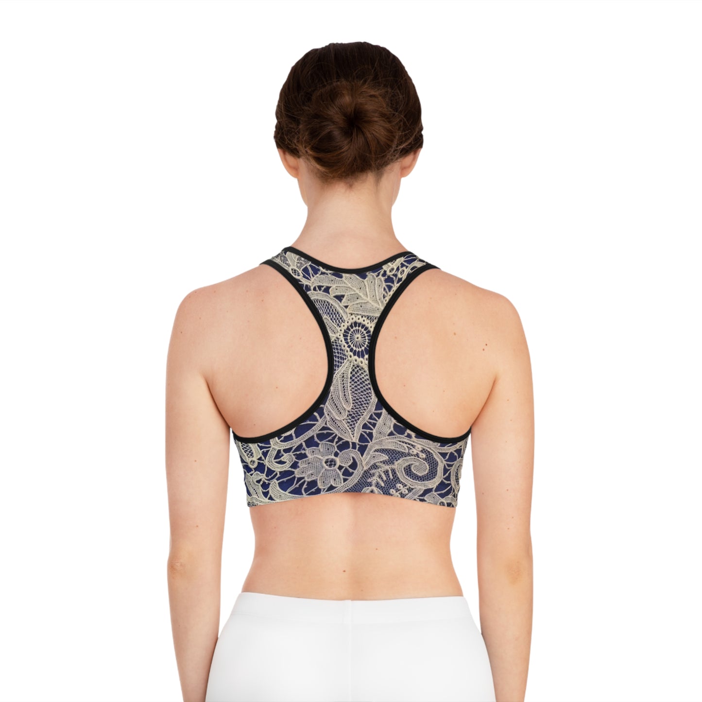 Golden and Blue - Inovax Sports Bra