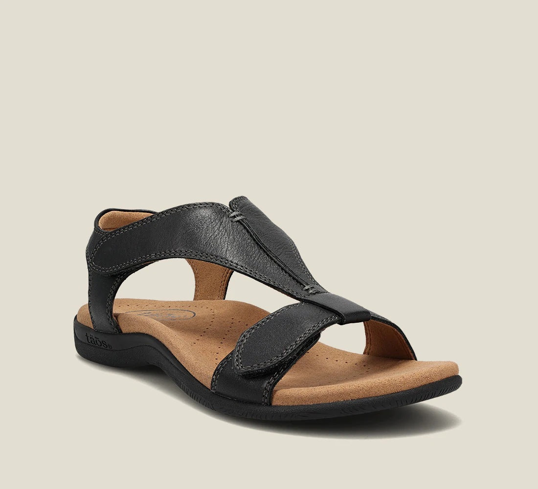 Sandalias con correa de velcro y cuña de plataforma para mujer con hebilla de velcro de suela gruesa grande