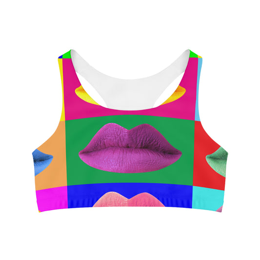 Pop Mouth - Soutien-gorge de sport sans couture Inovax