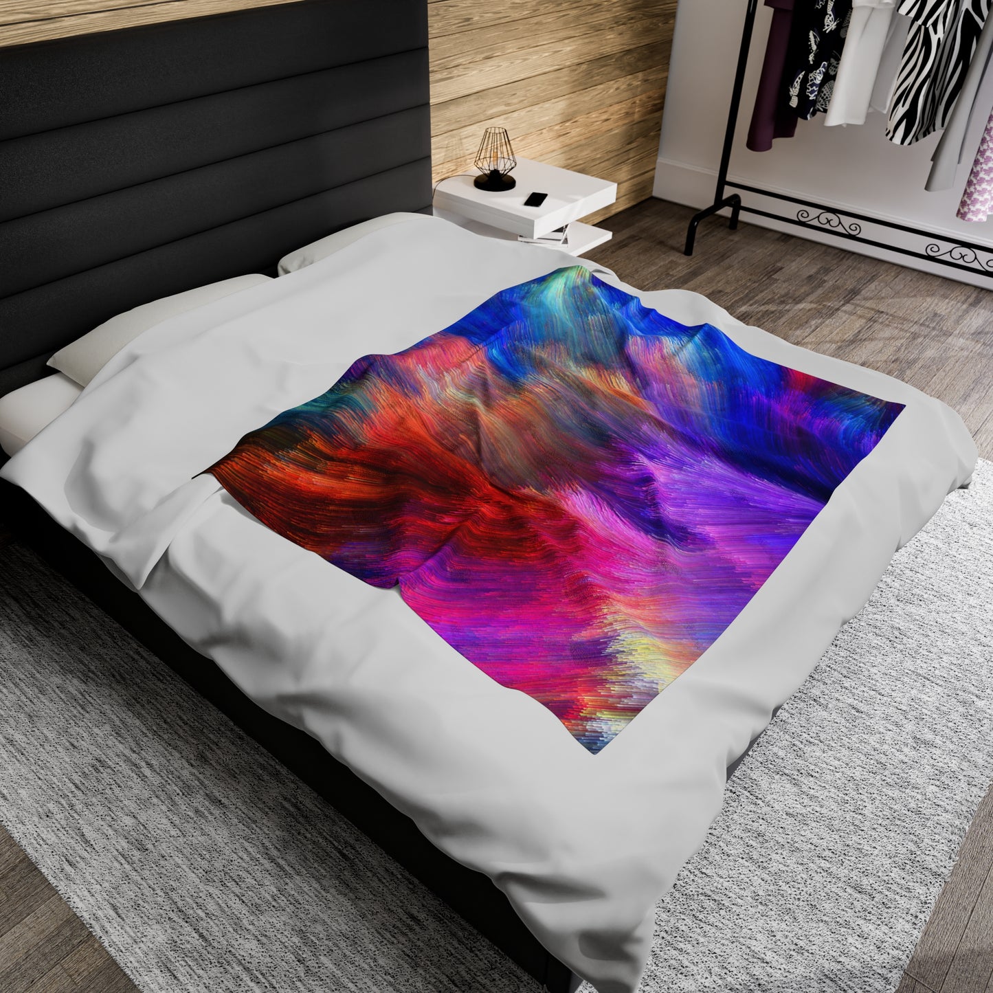 Neon Splash - Inovax Velveteen Plush Blanket