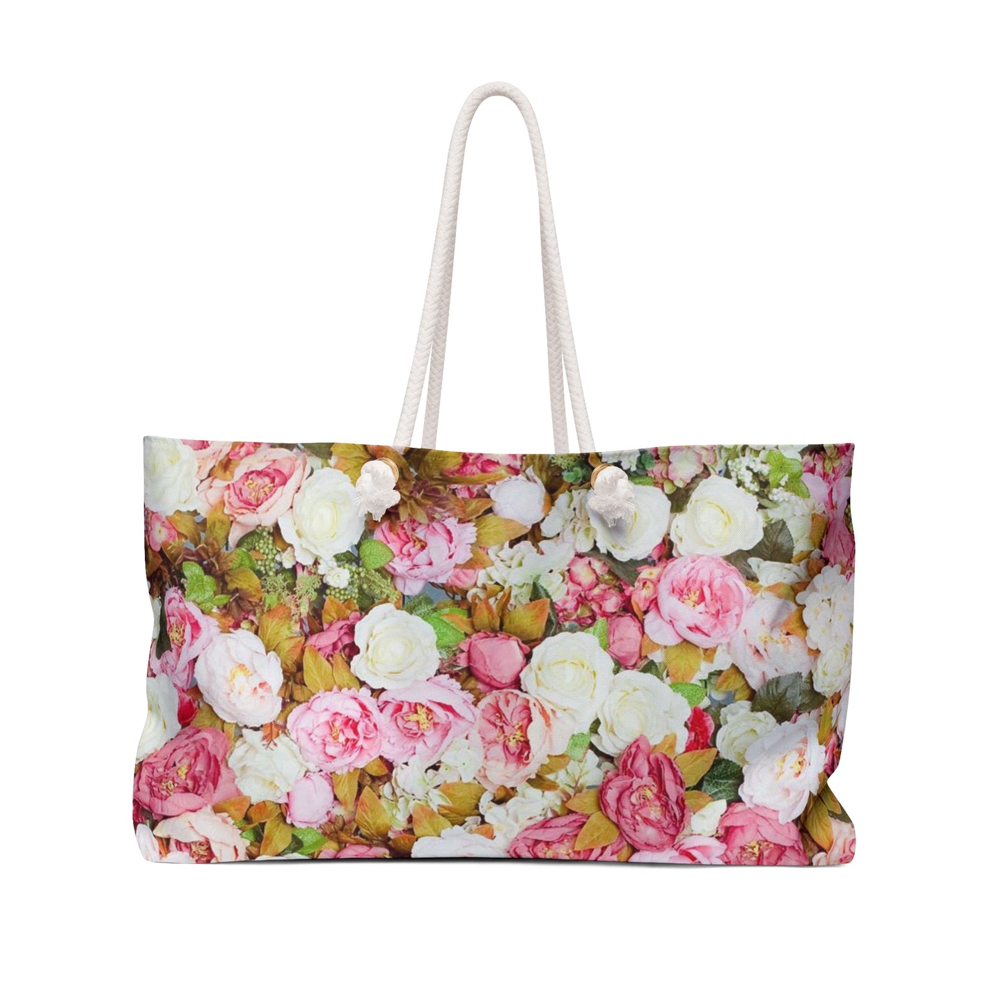 Flores rosas - Bolsa de fin de semana Inovax