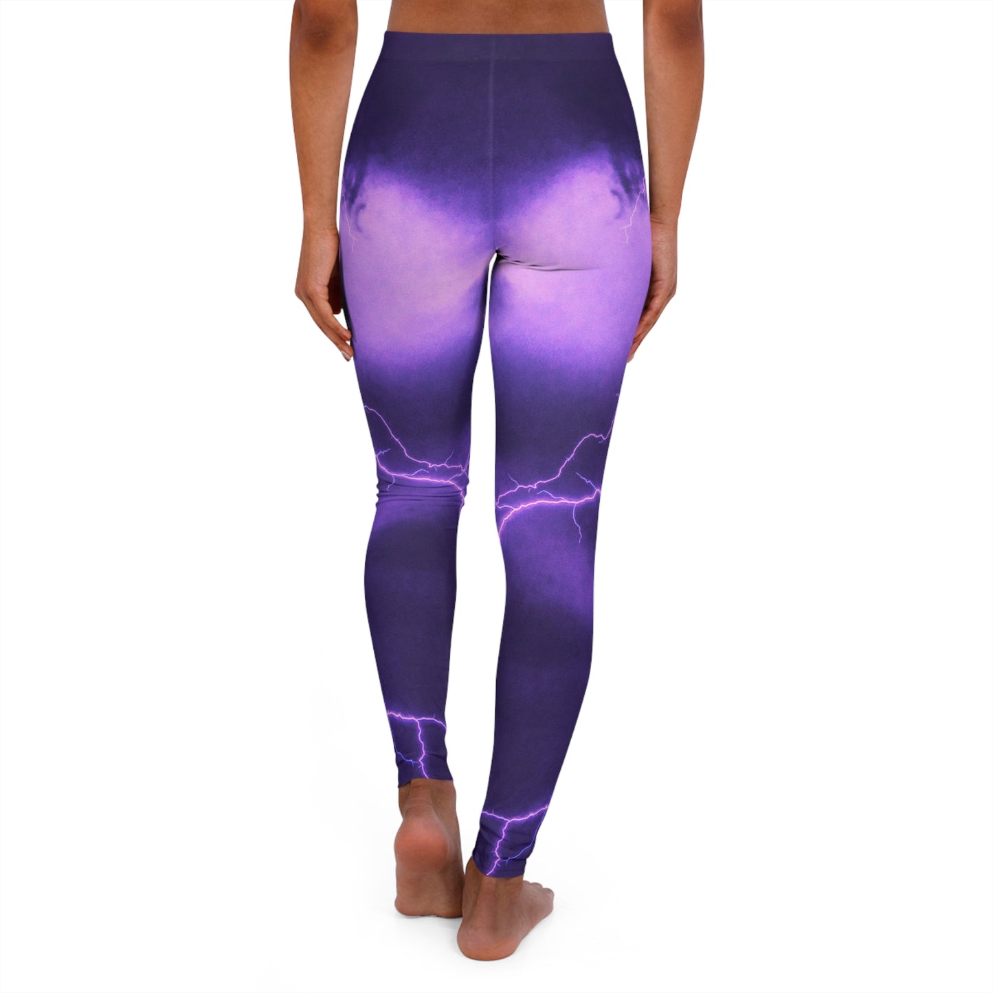 Trueno eléctrico - Leggings de spandex para mujer Inovax