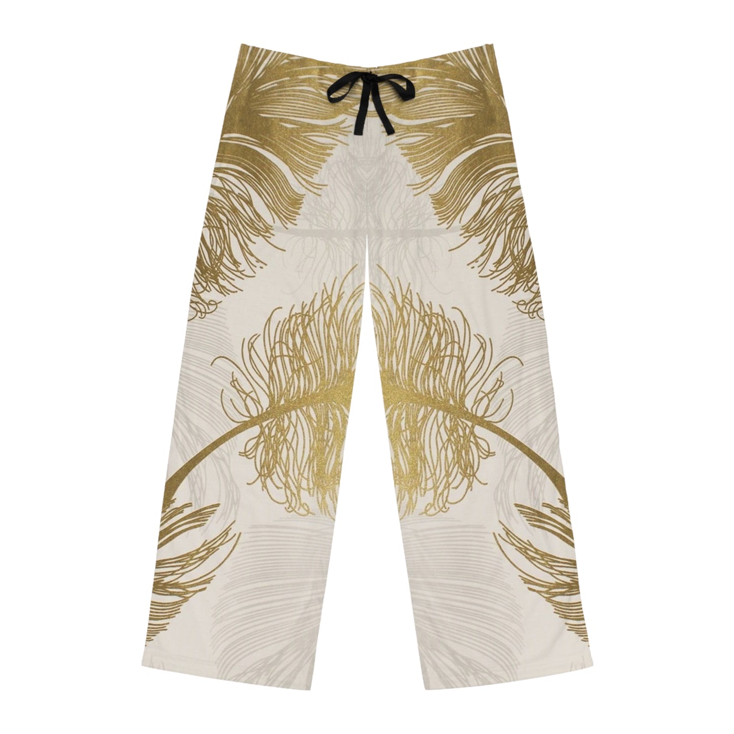 Plumas Doradas - Pantalón de pijama para hombre Inovax