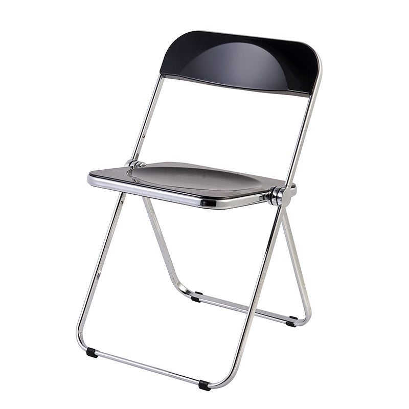 Acrylic Fashion Photo Clothing Store Cafe Folding Chair