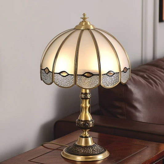 American Retro All Copper Swan Desk Lamp