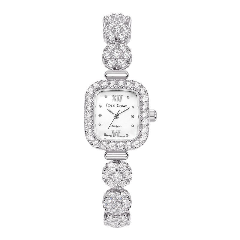 Montre Bracelet Quartz Pleine Étoile Diamant Montre Femme