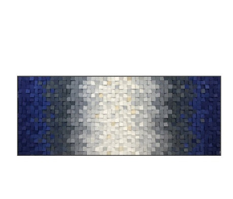 Wood Three-dimensional Painting Handmade Mosaic Art Mural