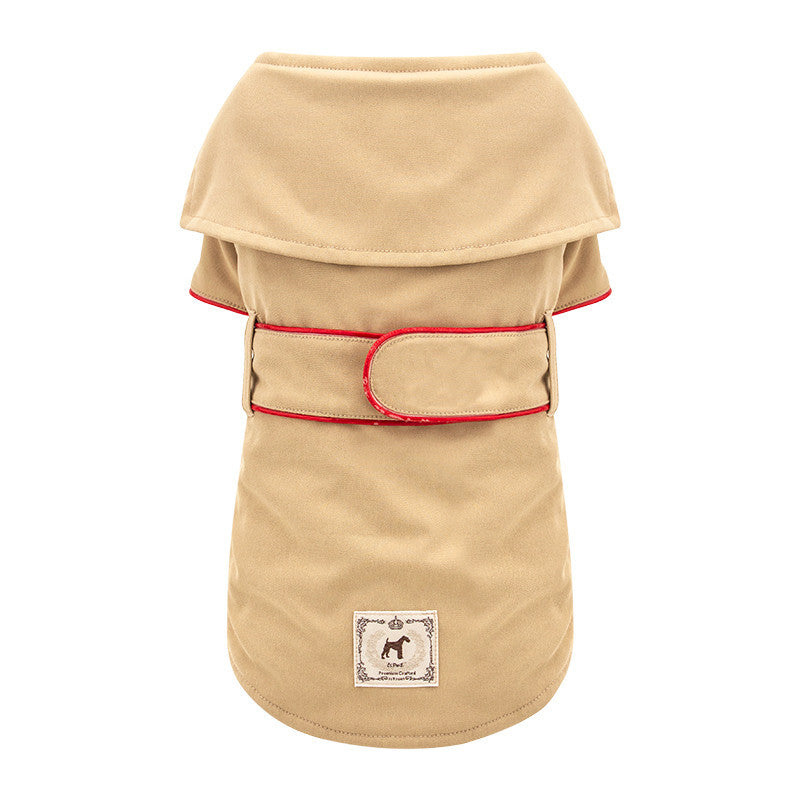 Manteau pratique pour chien tout en coton