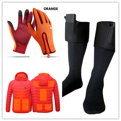 Guantes de invierno con pantalla táctil para montar en motocicleta, guantes deportivos impermeables deslizantes con forro polar