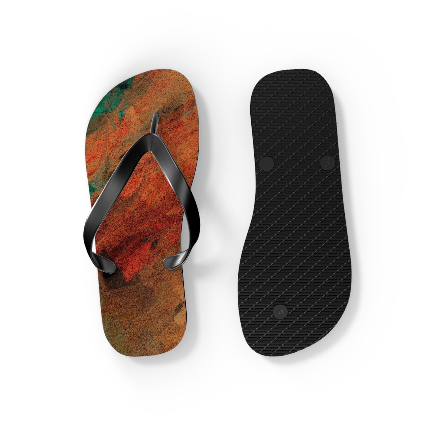 Orange flush - Inovax Flip Flops