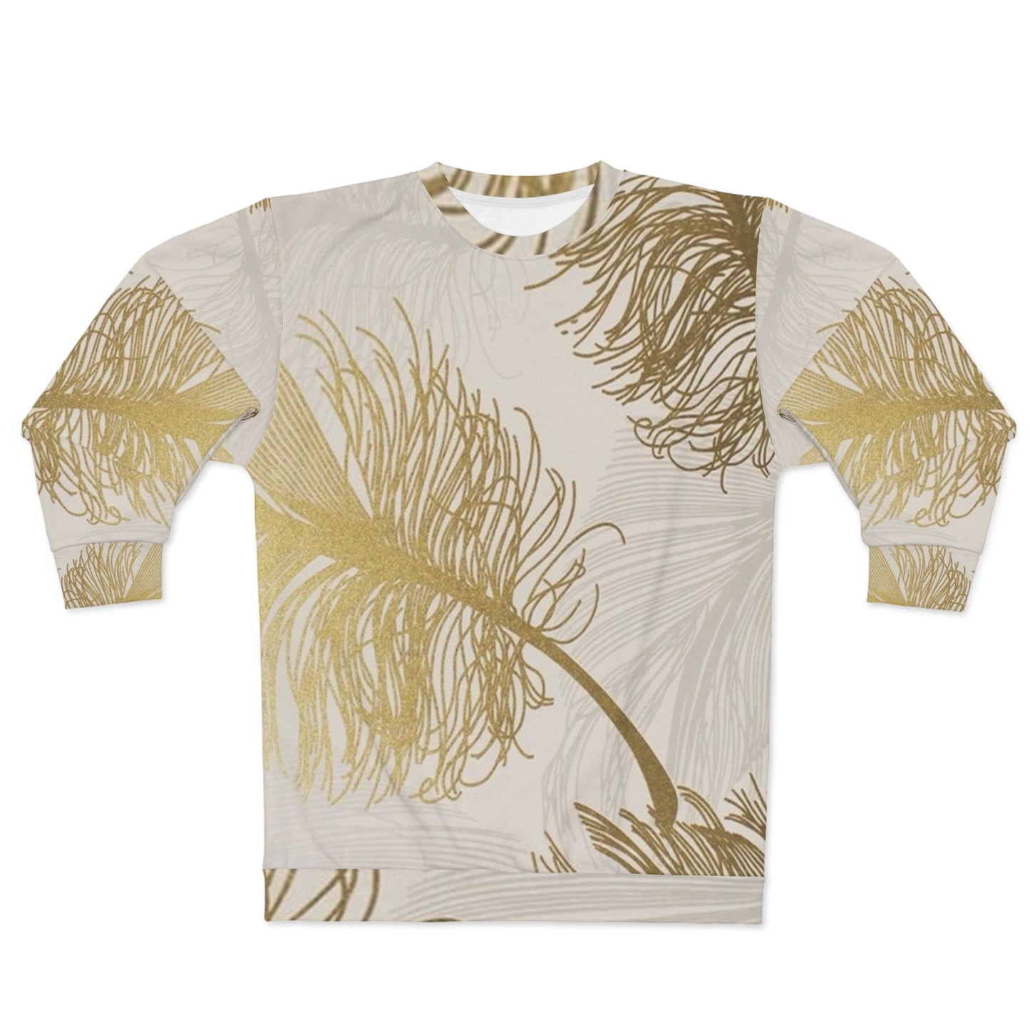 Golden Feathers - Inovax Unisex Sweatshirt