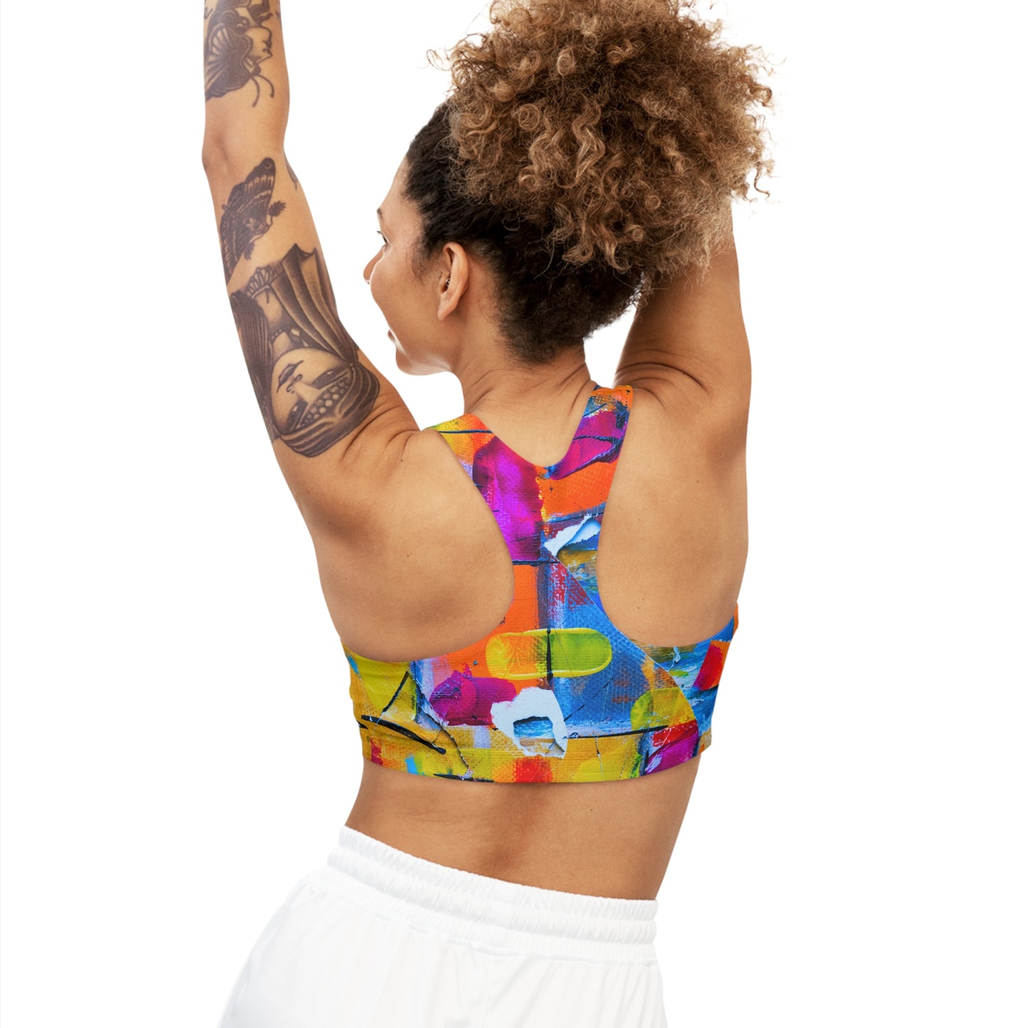 Square Colors - Inovax Seamless Sports Bra