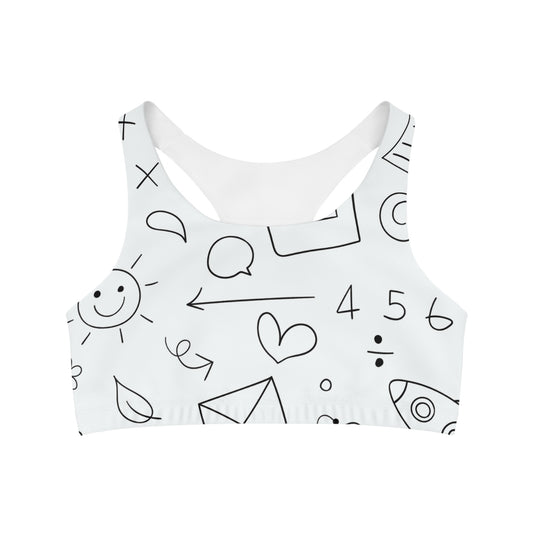 Doodle - Soutien-gorge de sport sans couture Inovax