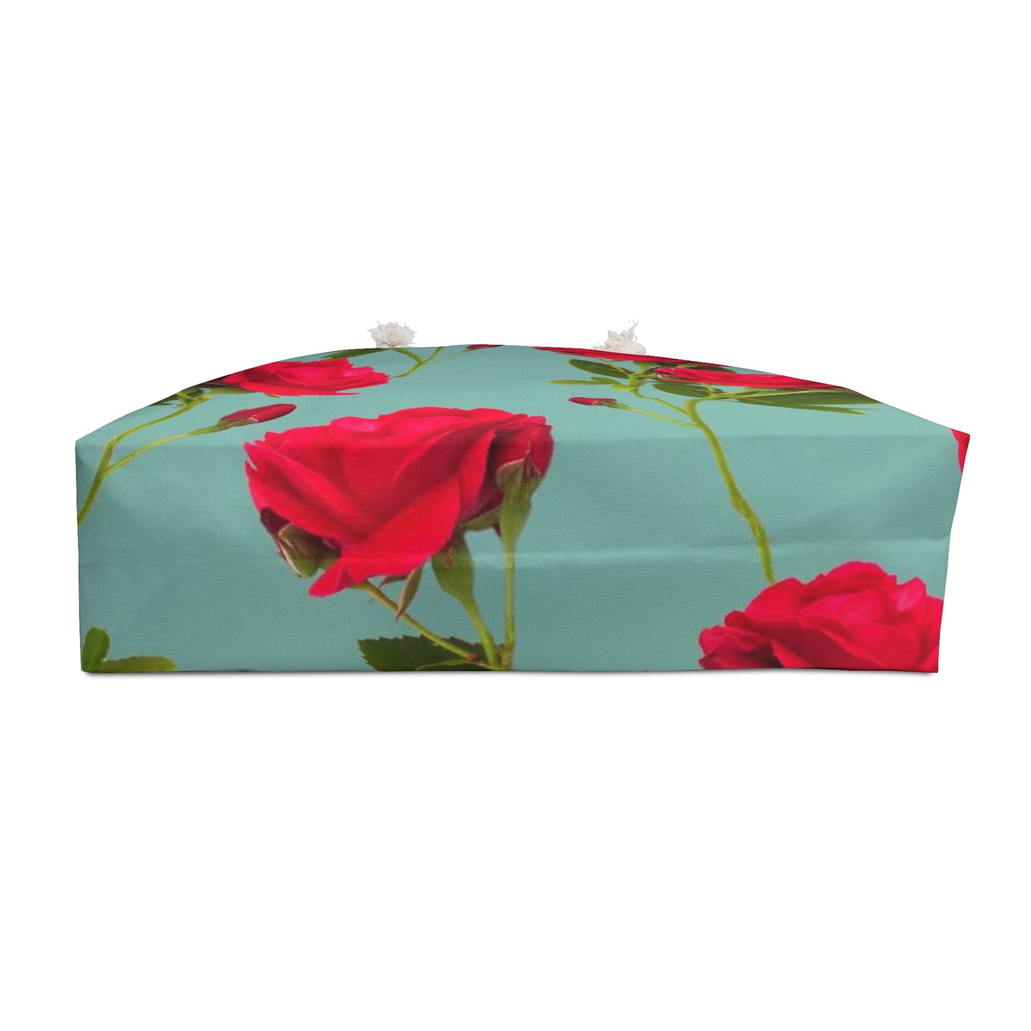 Flores Rojas y Azul - Bolsa Weekender Inovax