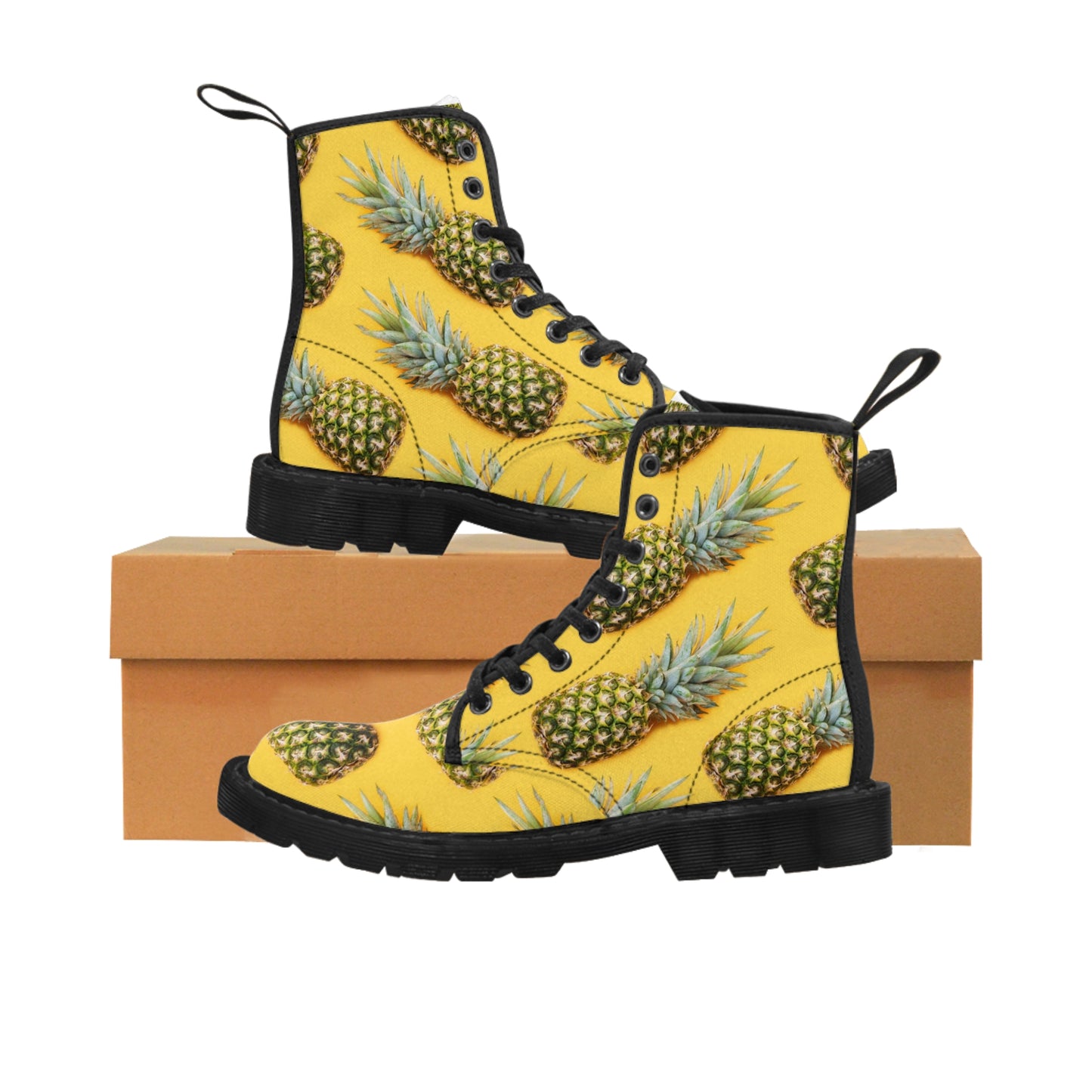 Ananas - Bottes en toile Inovax pour hommes