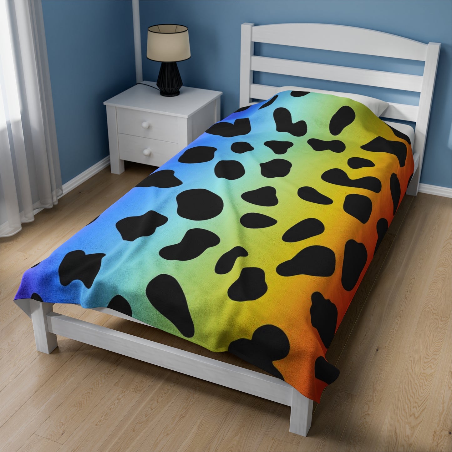 Colorful Jaguar - Inovax Velveteen Plush Blanket