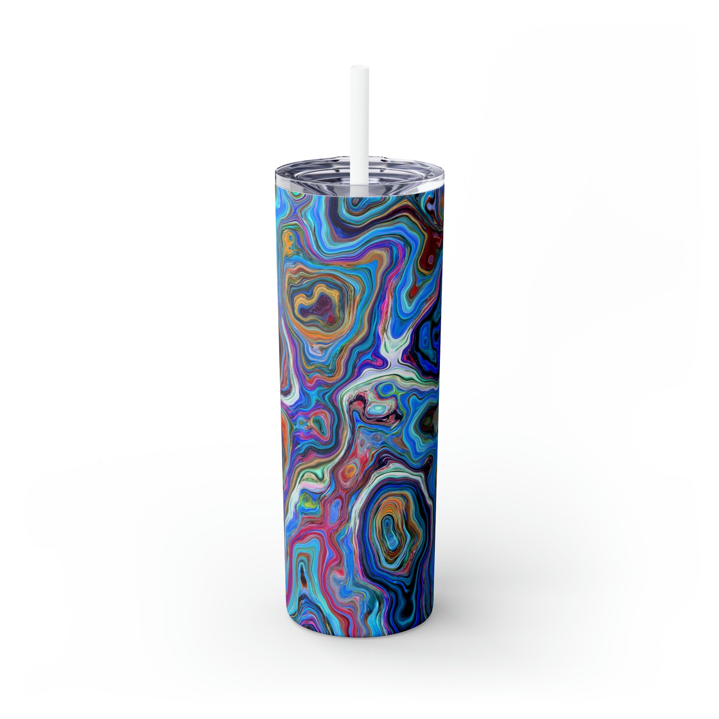 Trippy Liquid - Inovax Maars® Skinny Tumbler with Straw 20oz