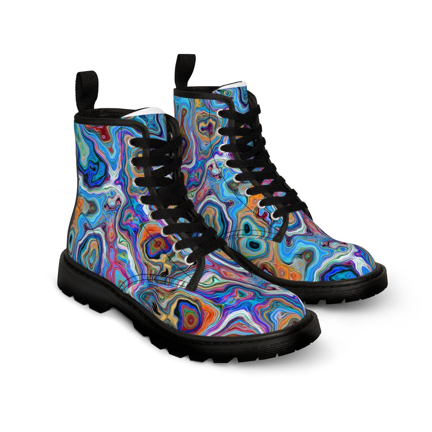 Trippy Liquid - Botas de Lona Inovax Mujer