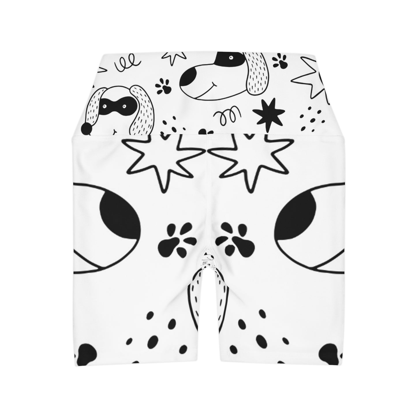 Chiens et chats Doodle - Leggings de yoga taille haute Inovax