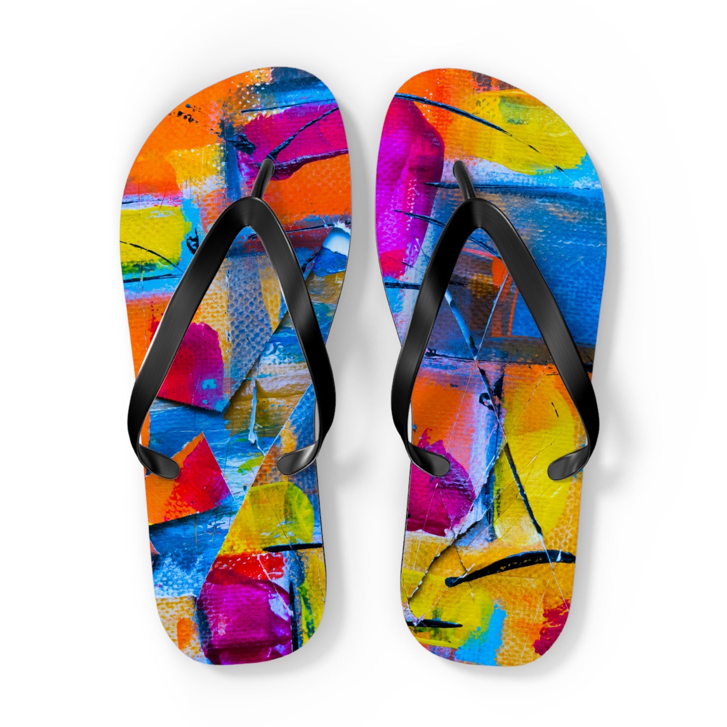 Square Colors - Inovax Flip Flops