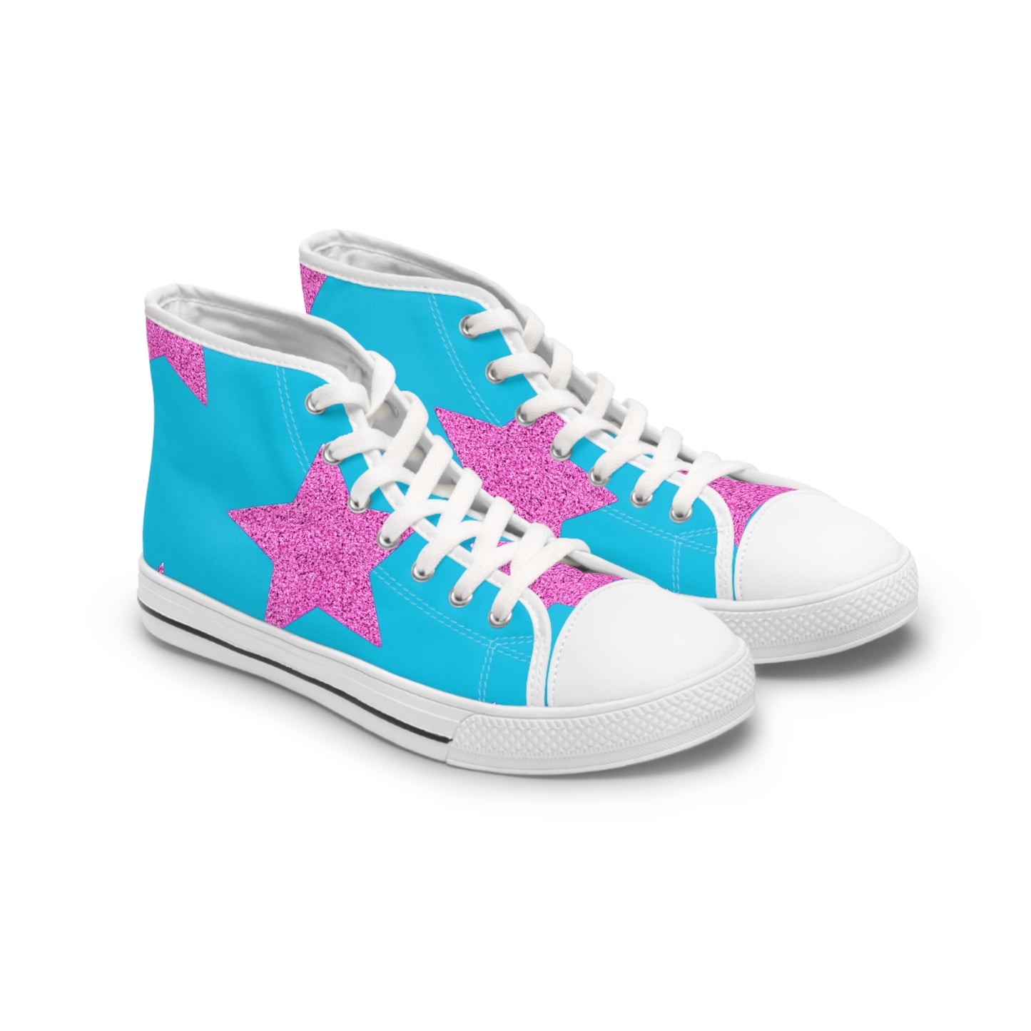 Pink Stars - Zapatillas altas Inovax para mujer