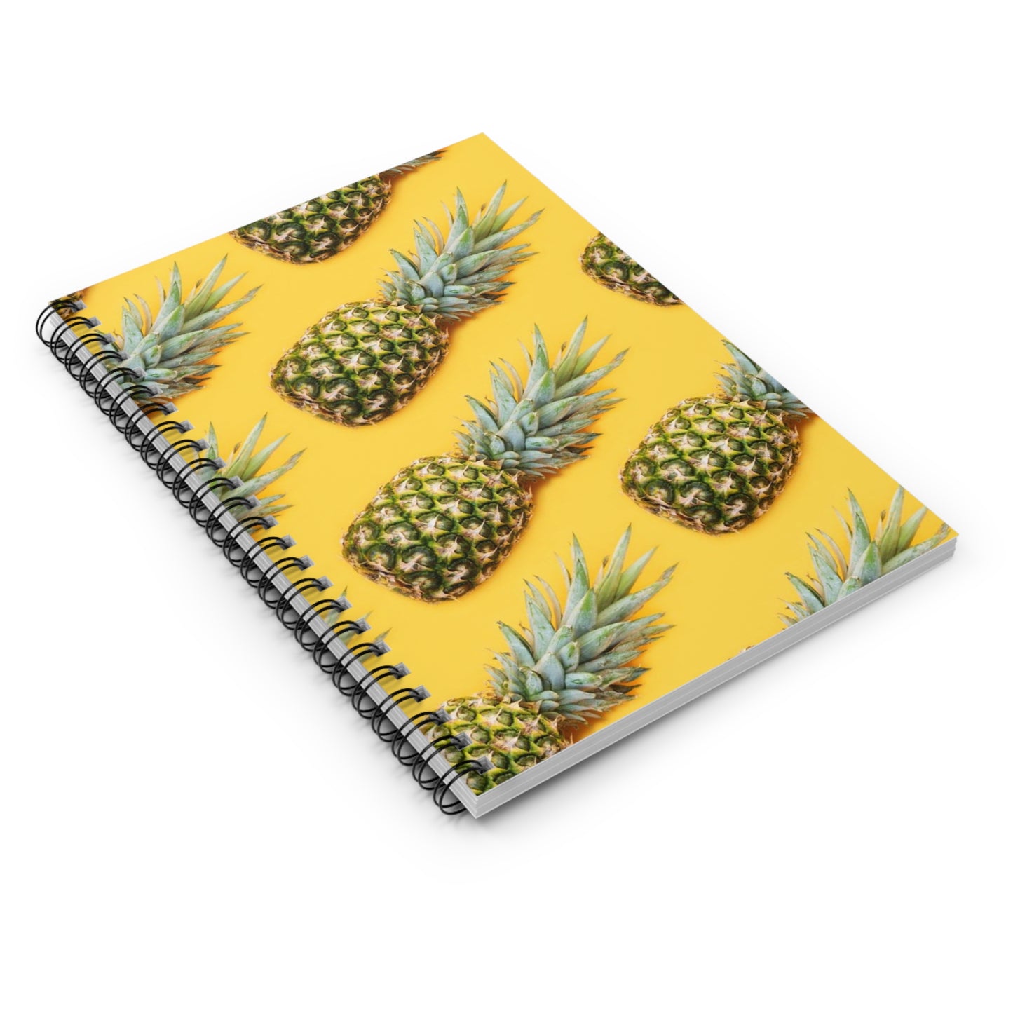 Piña - Cuaderno Espiral Inovax (Línea Reglada)