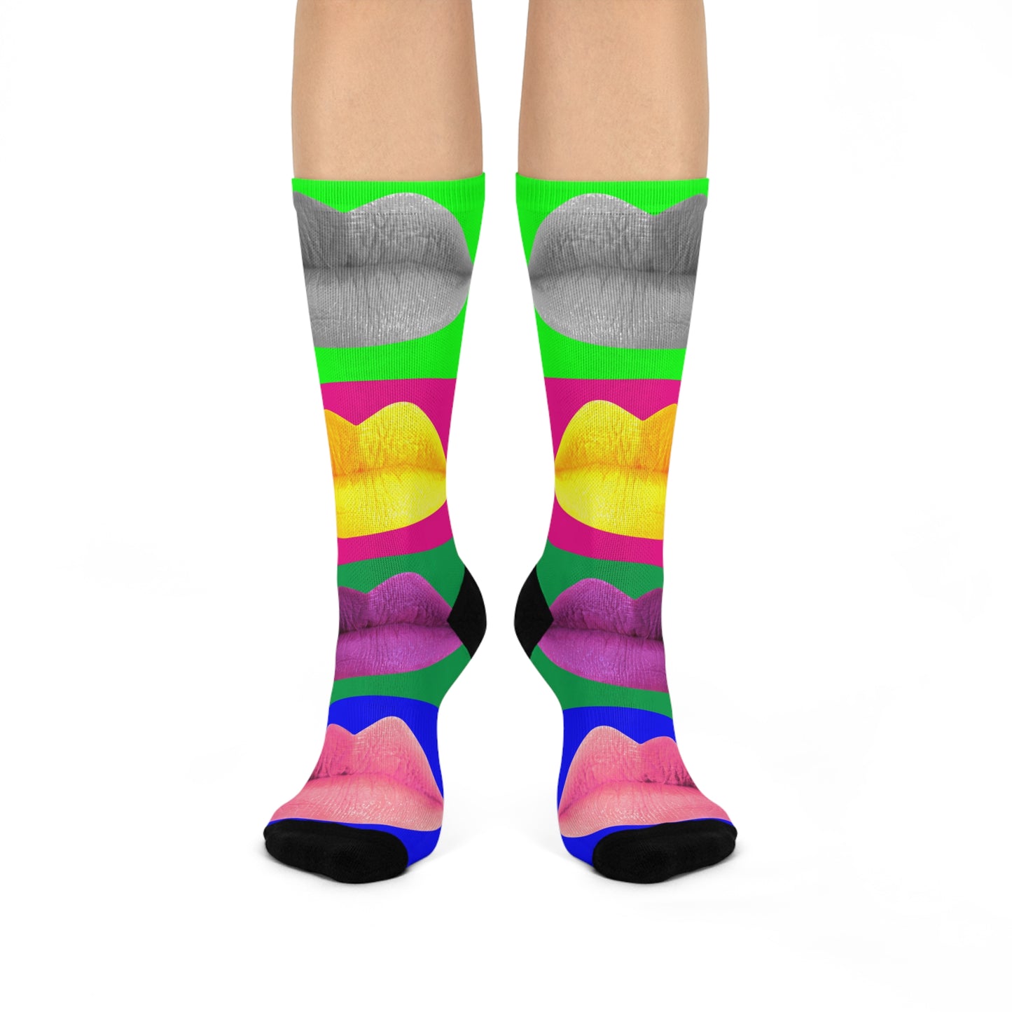 Pop Mouth - Inovax Cushioned Crew Socks