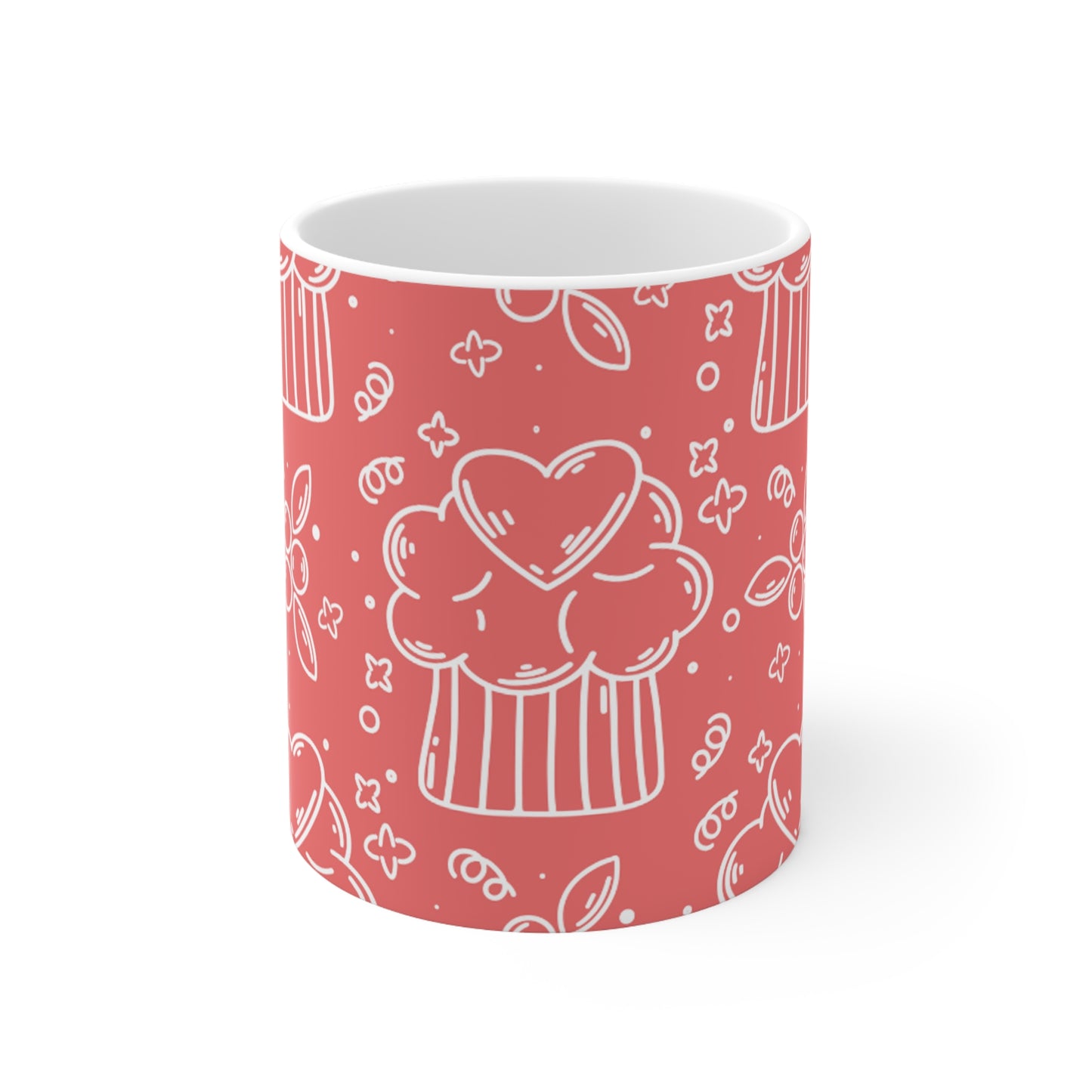 Doodle Pancake - Tasse en céramique Inovax 11oz