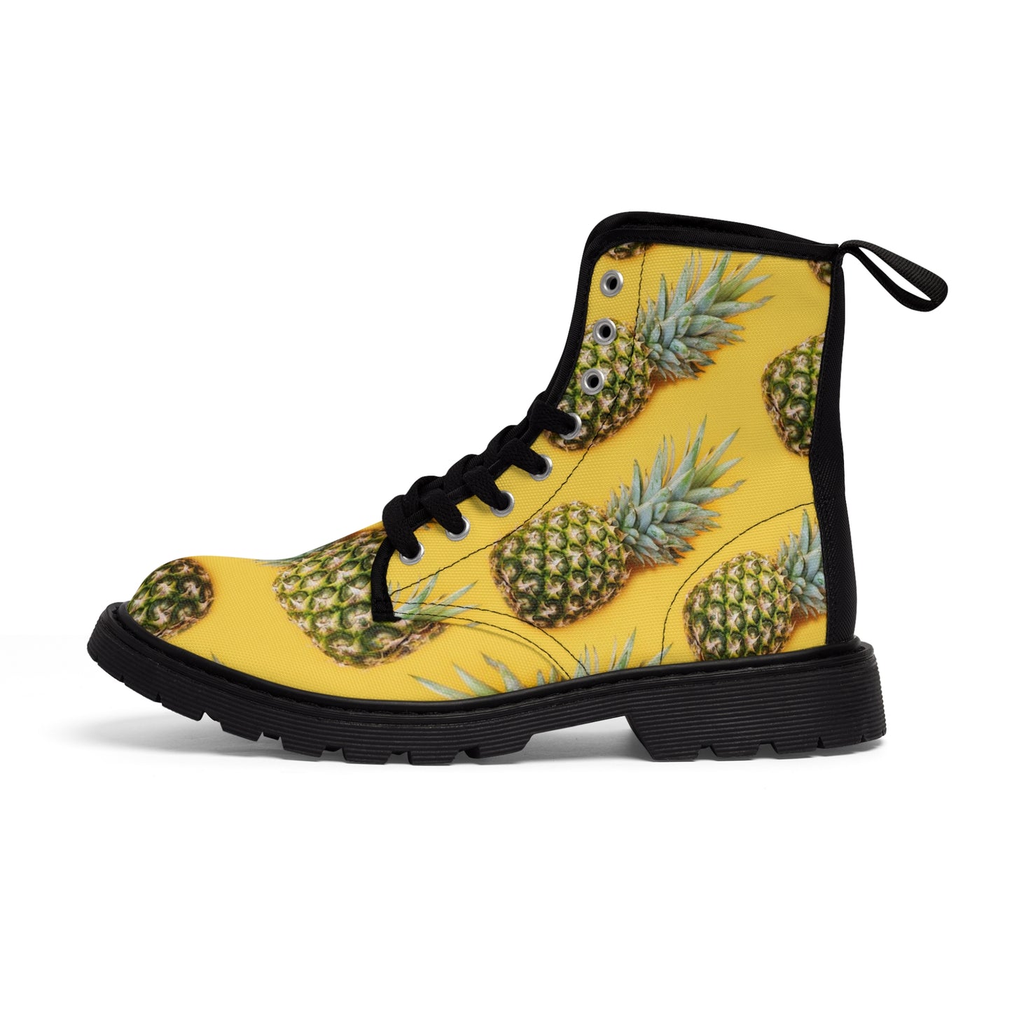 Pineapple - Inovax Woman's Canvas Boots