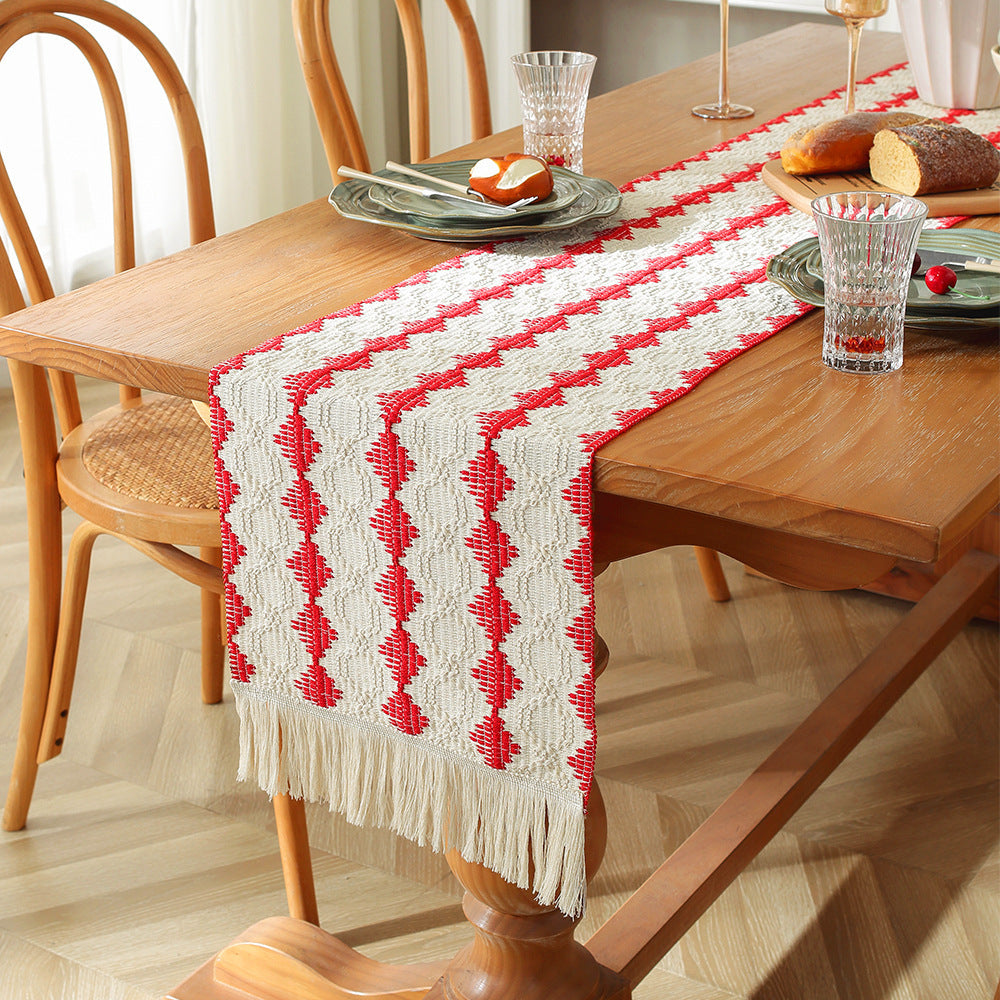 Summer Farmhouse Home Tablecloth Decoration