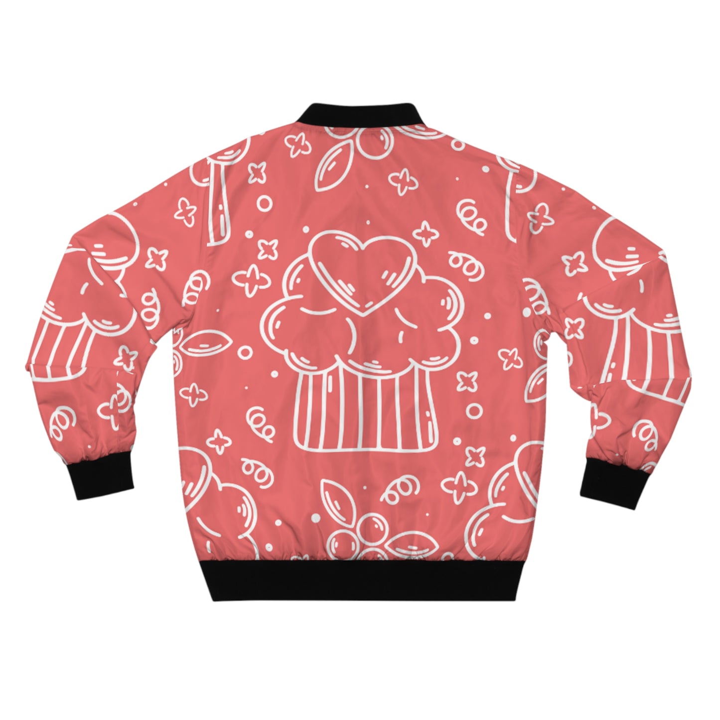 Doodle Pancake - Chaqueta bomber para hombre Inovax