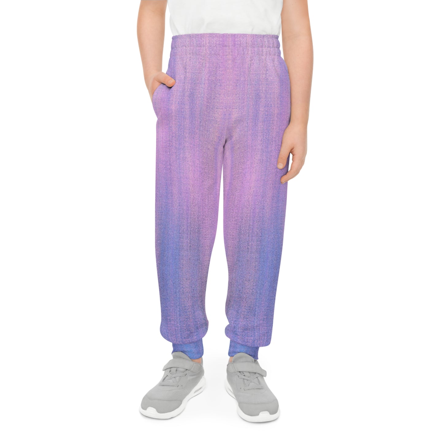 Azul y Morado Metálico - Joggers Juveniles Inovax