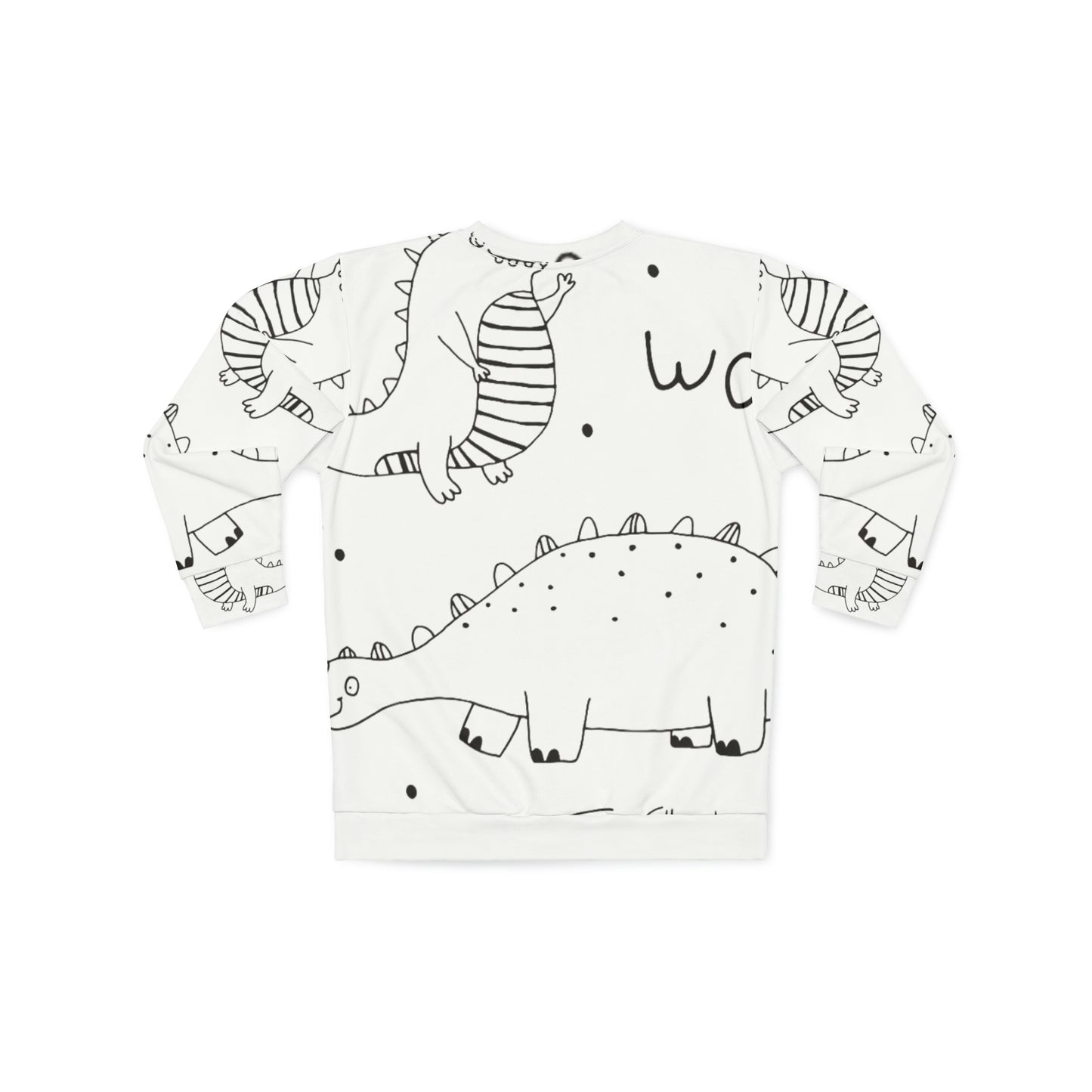 Doodle Dinosours - Sudadera unisex Inovax