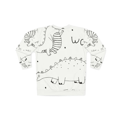 Doodle Dinosours - Inovax Unisex Sweatshirt